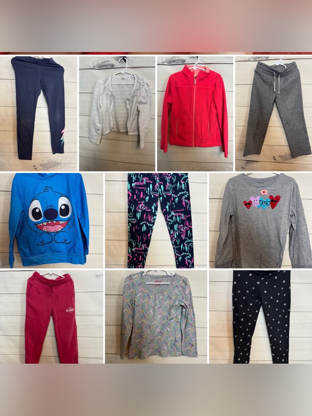 10 PC Girls Winter Lot size 6T